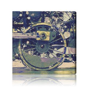 Oliver Gal Wheel Graphic Art on Canvas 10237 Size 40 x 40