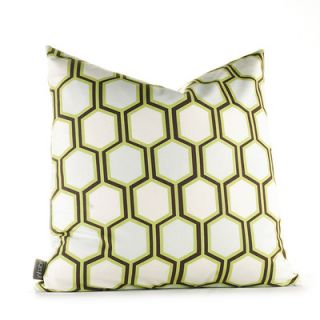 Inhabit Estrella Plinko Synthetic Pillow PLOCFxxP Size 18 x 18, Color Grass