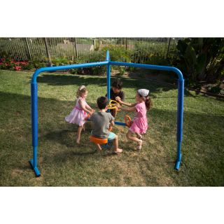 Ironkids Four Station Fun Filled Merry Go Round