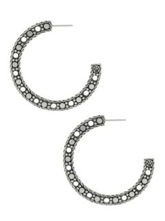 Dot Nuansa Large Flat Hoop Earrings by John Hardy