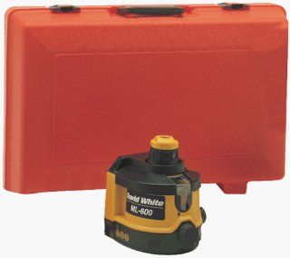 David White 4810 2 All Purpose Construction Laser Kit with L 12 Detector   Rotary Lasers  