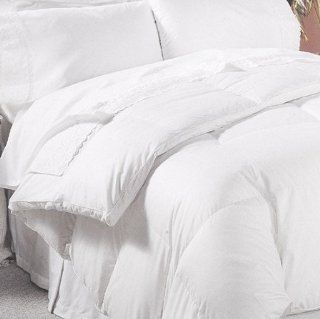 1200 Thread Count 100% Egyptian Cotton Baffle Box All Year Goose Down Comforter, White, Queen, 750 FP, 50 oz   Goose Down Lightweight Comforters