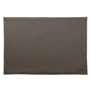 Taupe Traditional Color Coordinating Placemats