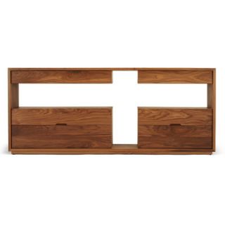 Skram Lineground Sideboard L20 Finish Ebonized Rift White Oak