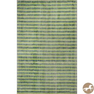 Christopher Knight Home Hand tufted Horizons Green Wool Area Rug (8 X 10)