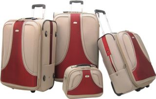 Olympia Paris Collection 4 Piece Luggage Set