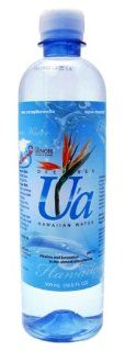 U'a Deep Sea Hawaiian Water, 16.9 Ounce (Pack of 24)  Soda Soft Drinks  Grocery & Gourmet Food