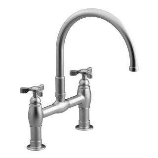 KOHLER Parq Vibrant Stainless High Arc Kitchen Faucet