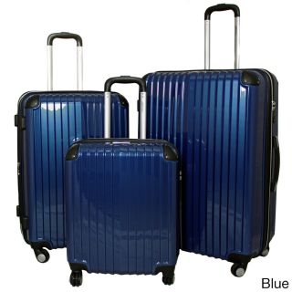World Traveler 3 piece Hardside Lightweight Expandable Luggage Tsa Lock Spinner Upright
