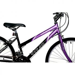 Titan Wildcat Women's 12 Speed Mountain Bike   Purple and Black