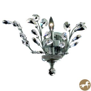 Christopher Knight Home Bern Royal Cut Crystal And Chrome 1 light Wall Sconce