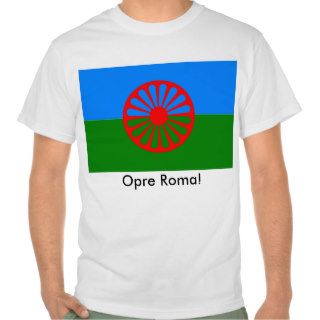 Romani Flag Tee Shirts