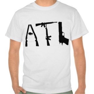 ATL Gun lettering shirt
