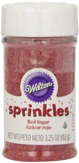 Wilton Red Sprinkles Grocery & Gourmet Food