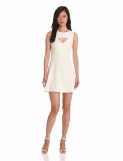 French Connection Women's Fast Feather Ruth Dress, White, 8