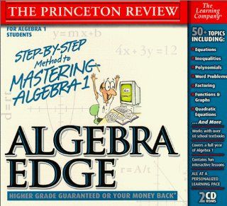 The Princeton Review Algebra Edge Software