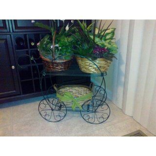 CobraCo Two Tiered Garden Cart FC100  Plant Stands  Patio, Lawn & Garden