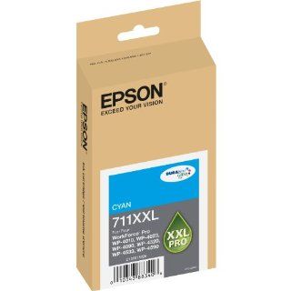 Epson   Ink Cartridge, 3400 Page Yield, Cyan, Sold as 1 Each, EPS T711XXL220 Electronics