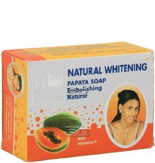 H20 Natural Whitening Papaya Soap 225g  Bath Soaps  Beauty