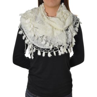 La77 Tassel Knit Scarf