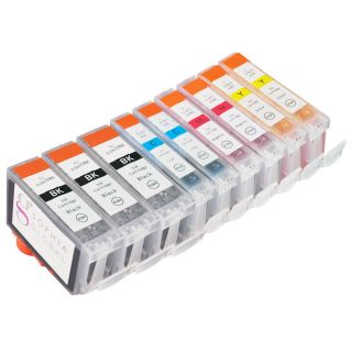 Sophia Global Compatible Ink Cartridge Replacement For Canon Bci 3e And Bci 6 (3 Large Black, 2 Cyan, 2 Magenta, 2 Yellow)