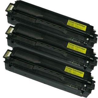 Samsung Clp 415 (clt y504s) Yellow Compatible Laser Toner Cartridges (pack Of 3)
