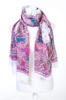 paisley scarf by patchouli fair