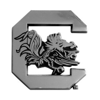 South Carolina Chromed Metal Emblem