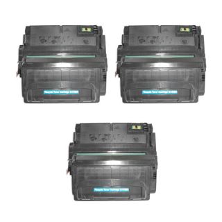 Hp Q5942a (hp 42a) Compatible Black Laser Toner Cartridge (pack Of 3)