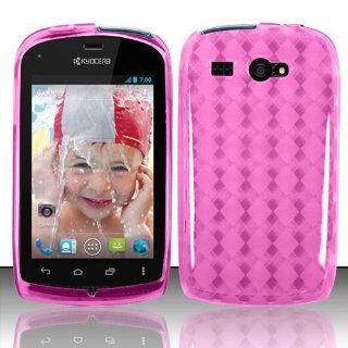 Hot Pink TPU for KYOCERA Kyocera Hydro C5170 Cell Phones & Accessories