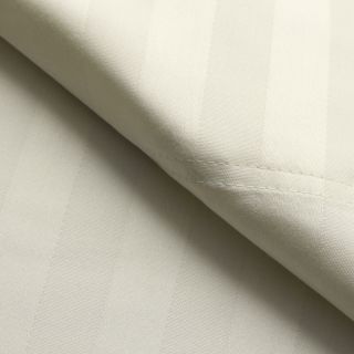 Elite Home Products Luxury Manor Stripe 800 Thread Count Cotton Rich Sheet Sets Off White Size Queen