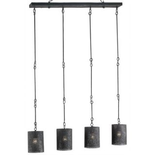 Currey & Company Whitton 4 Light Chandelier 9317