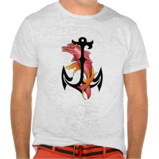 Red Devil Baby Dolphin Tees