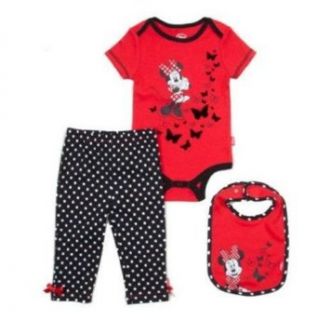Disney Minnie Mouse Polka Dot Bodysuit/Leggings Set   Baby Girls (3/6 Months) Clothing