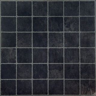 Nexus Dark Slate Checker Board 12x12 inch Self Adhesive Vinyl Floor Tiles (case Of 20)