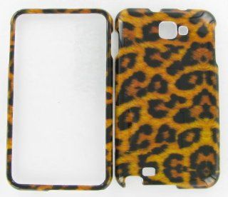 Samsung I717 (Galaxy Note) Leopard Protective Case Cell Phones & Accessories