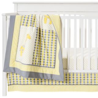Pam Grace Argyle Giraffe 10pc Crib Baby Bedding