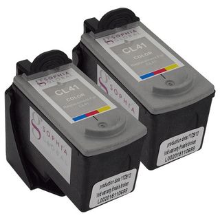 Sophia Global Remanufactured Color Ink Cartridge Replacement For Canon Cl 41 (pack Of 2)