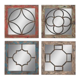 Rustic Mirrors (set Of 4)