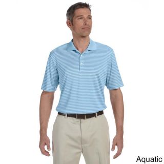 Ashworth Mens Performance Interlock Stripe Polo Shirt