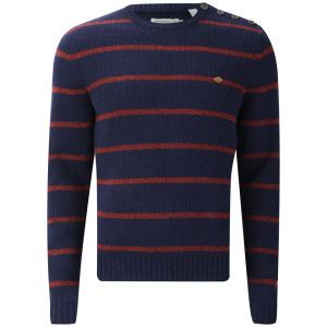 Farah 1920s Mens Ewart Sweater   Navy      Mens Clothing