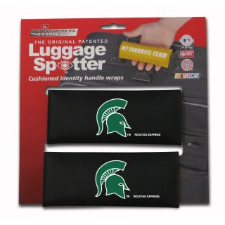 The Original Patented Ncaa Michigan State Spartans Luggage Spotter (set Of 2)