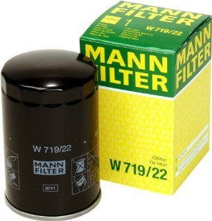 Mann Filter W 719/22 Spin on Oil Filter Automotive