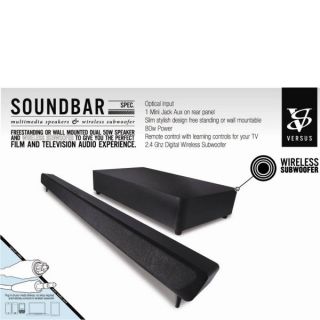 Versus Resonance SoundBar Sub (Wireless)      Electronics