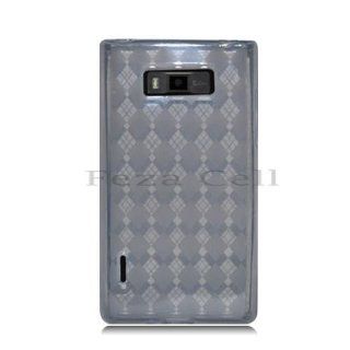 LG US730 (Splendor/ Venice) Crystal Black Skin Case Cell Phones & Accessories