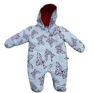 outdoor snuggle suit   butterfly by green child