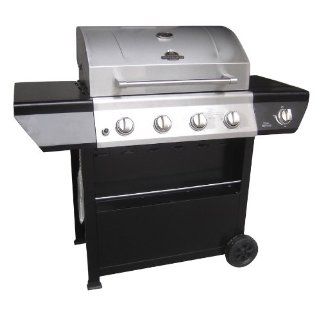 Grill Master 4 Burner Stainless Steel Gas Grill 720 0697  Propane Grills  Patio, Lawn & Garden