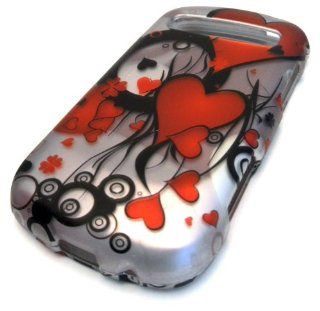 Samsung R720 Admire Vitality Heart Balloon Design Hard Case Cover Skin Protector Metro PCS Cricket Cell Phones & Accessories