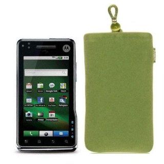 Genuine MOFI Pouch for Motorola MILESTONE XT720   GREEN Cell Phones & Accessories