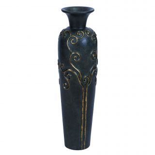 Terracotta Floral Vase